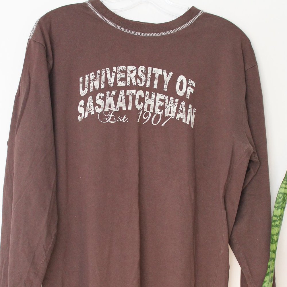 ♊2 for 20$Vintage University of Saskatchewan 3/4 sleeve